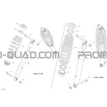 Shocks - PRO pour Can-am Toutes les cylindrées 2020 Outlander T 570 EFI - STD_DPS_PRO - T Regulation