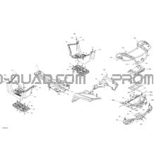 Body - Rear Section - STD - DPS pour Can-am Toutes les cylindrées 2020 Outlander T 570 EFI - STD_DPS_PRO - T Regulation