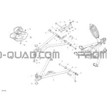 Suspension Avant pour Can-am Toutes les cylindrées 2020 Outlander T 570 EFI - PRO+ - T Regulation