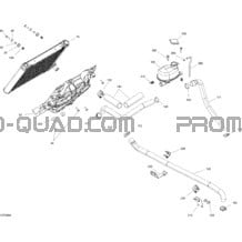 Refroidissement - Système pour Can-am Toutes les cylindrées 2020 Outlander T MAX 450 EFI - DPS - T Regulation