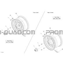 Roues - DPS pour Can-am Toutes les cylindrées 2020 Outlander T MAX 450 EFI - DPS - T Regulation