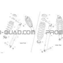 Amortisseurs - DPS pour Can-am Toutes les cylindrées 2020 Outlander T MAX 450 EFI - DPS - T Regulation