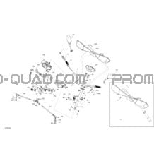 Direction pour Can-am Toutes les cylindrées 2020 Outlander T 650 EFI - T Regulation