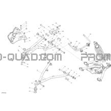 Suspension Avant pour Can-am Toutes les cylindrées 2020 Outlander T 650 EFI - T Regulation