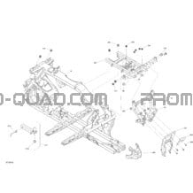 Chassis pour Can-am Toutes les cylindrées 2020 Outlander T 650 EFI - T Regulation