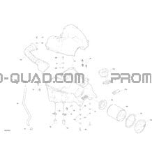 Admission Air pour Can-am Toutes les cylindrées 2020 Outlander T MAX 570 EFI - PRO+ - T Regulation