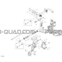 Amortisseurs Suspension Arrière pour Can-am Toutes les cylindrées 2020 Outlander T MAX 650 EFI - PRO+_XT_XTP - T Regulation