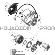 Magnéto Et Démarreur Électrique pour Can-am Toutes les cylindrées 2020 Outlander T MAX 1000 EFI - XTP - T Regulation