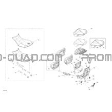 Siège pour Can-am Toutes les cylindrées 2020 Outlander T MAX 1000 EFI - XTP - T Regulation
