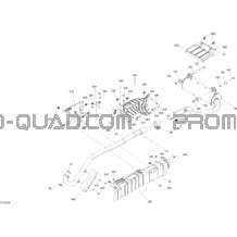 Échappement pour Can-am Toutes les cylindrées 2020 Outlander T 6X6 - 450 EFI - T Regulation