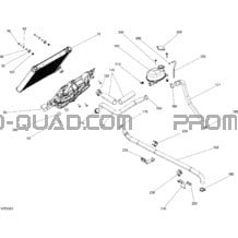 Refroidissement pour Can-am Toutes les cylindrées 2020 Outlander T 6X6 - 450 EFI - T Regulation