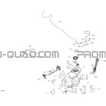 Alimentation pour Can-am Toutes les cylindrées 2020 Outlander T 6X6 - 450 EFI - T Regulation