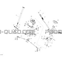Direction pour Can-am Toutes les cylindrées 2020 Outlander T 6X6 - 450 EFI - T Regulation