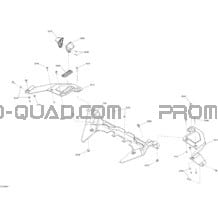 Body - Rear Parts pour Can-am Toutes les cylindrées 2020 Outlander T 6X6 - 1000 EFI - T Regulation