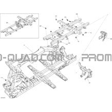 Châssis pour Can-am Toutes les cylindrées 2020 Outlander T 6X6 - 1000 EFI - T Regulation