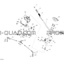 Direction pour Can-am Toutes les cylindrées 2020 Outlander T MAX 6X6 - 450 EFI - T Regulation