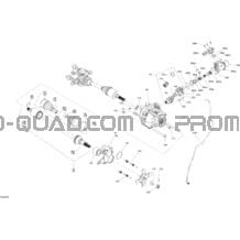 Entrainement Avant pour Can-am Toutes les cylindrées 2020 Outlander T MAX 6X6 - 450 EFI - T Regulation
