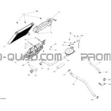 Refroidissement pour Can-am Toutes les cylindrées 2020 Outlander T MAX 6X6 - 650 EFI - T Regulation