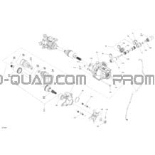 Entraînement Avant pour Can-am Toutes les cylindrées 2020 Outlander T MAX 6X6 - 650 EFI - T Regulation
