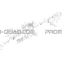 Échappement pour Can-am Toutes les cylindrées 2020 Outlander T MAX 6X6 - 1000 EFI - T Regulation