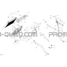 Refroidissement pour Can-am Toutes les cylindrées 2020 Outlander T MAX 6X6 - 1000 EFI - T Regulation