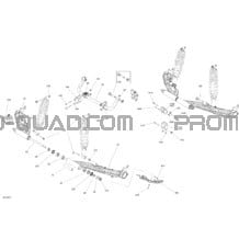 Suspension Arrière pour Can-am Toutes les cylindrées 2020 Outlander T MAX 6X6 - 1000 EFI - T Regulation