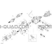 Entraînement Avant pour Can-am Toutes les cylindrées 2020 Renegade T 650 EFI - T Regulation