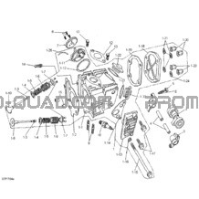 Culasse Et Collecteur Admission pour Can-am Toutes les cylindrées 2020 DS 70