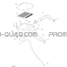 Admission Air pour Can-am Toutes les cylindrées 2020 Commander 1000R EFI