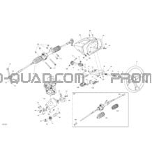 Steering - XT & LTD pour Can-am Toutes les cylindrées 2020 Commander 1000R EFI