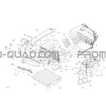 Boîte De Rangement Arrière - Boite pour Can-am Toutes les cylindrées 2020 Commander 1000R EFI