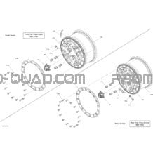 Roues - XDS pour Can-am Toutes les cylindrées 2020 Maverick Turbo R