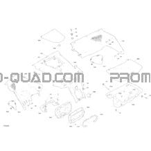Cab Interior - Dashboard - XDS - XRS pour Can-am Toutes les cylindrées 2020 Maverick Turbo R