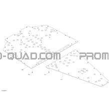 Carrosserie - Plaque De Protection - STD pour Can-am Toutes les cylindrées 2020 Maverick Turbo R