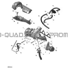 Turbocompresseur pour Can-am Toutes les cylindrées 2020 Maverick MAX Turbo RR - XMR
