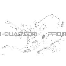 Électrique - Système - Section Arrière pour Can-am Toutes les cylindrées 2020 Maverick MAX Turbo RR - XMR