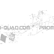 Refroidissement - Système pour Can-am Toutes les cylindrées 2020 Maverick Sport 1000 - DPS