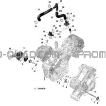 Refroidissement Moteur pour Can-am Toutes les cylindrées 2020 Maverick Sport 1000 - DPS