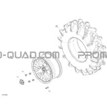 Wheels - XMR pour Can-am Toutes les cylindrées 2020 Maverick Sport 1000R - XMR