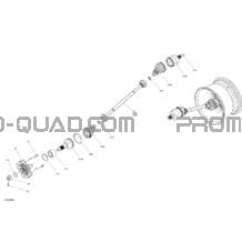 Entraînement Arrière - Base - DPS pour Can-am Toutes les cylindrées 2020 Maverick Sport 1000R - XRC