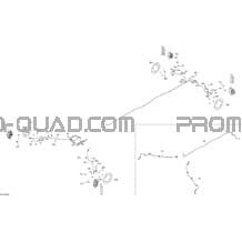 Brakes - Brake Line pour Can-am Toutes les cylindrées 2020 Maverick Sport 1000R - XXC