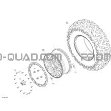 Wheels - XXC pour Can-am Toutes les cylindrées 2020 Maverick Sport 1000R - XXC