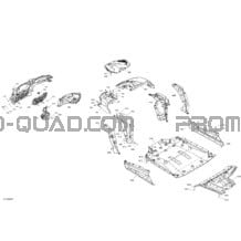 Carrosserie - Section Avant - Noir Éternel pour Can-am Toutes les cylindrées 2020 Maverick Sport 1000R - XXC