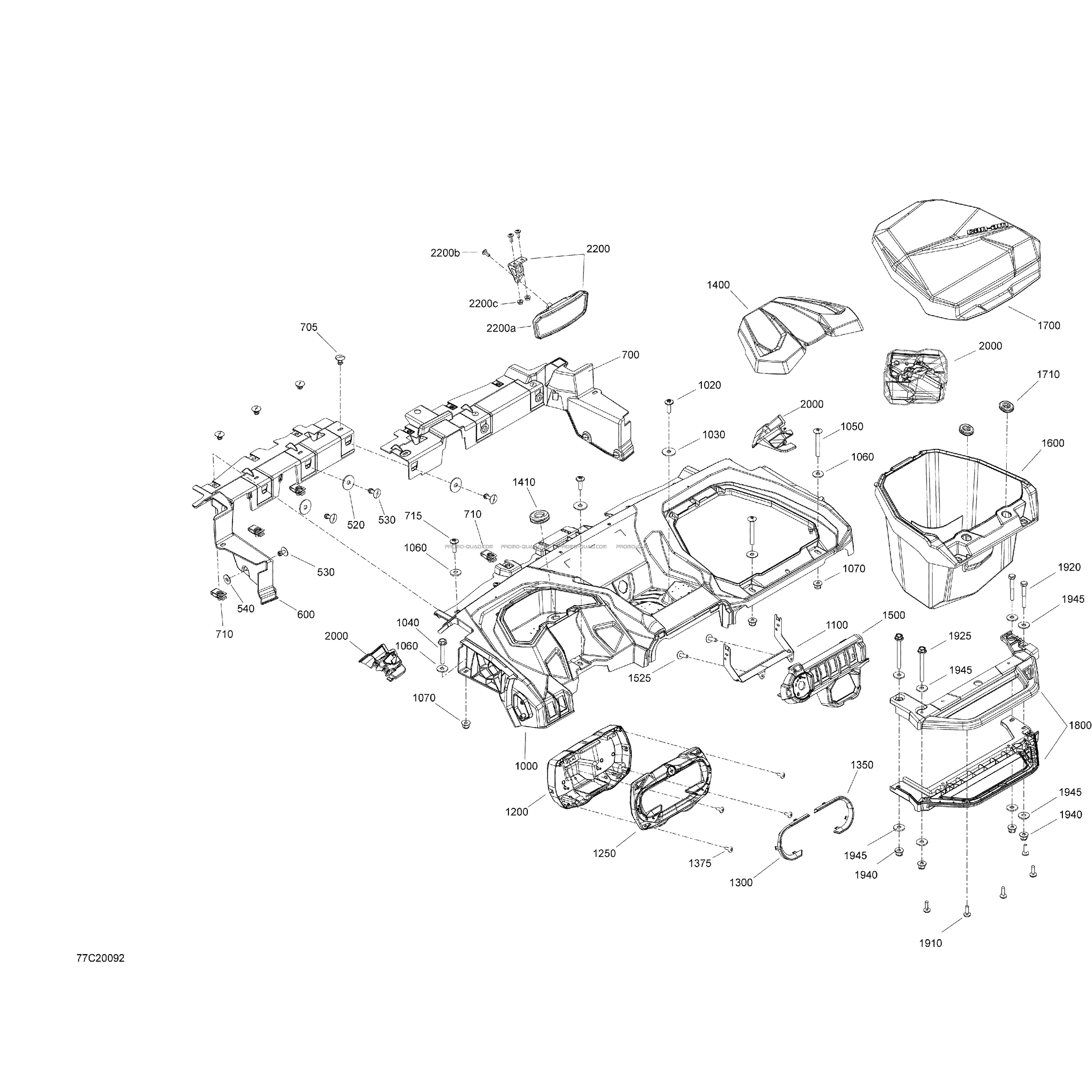 Habitacle - Tableau De Bord  Can-am  2020 Toutes les cylindrées  Original parts OEMHabitacle - Tableau De Bord  Can-am  2020 Toutes les cylindrées  Original parts OEM