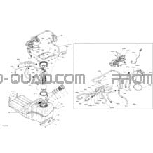 Alimentation - Evap pour Can-am Toutes les cylindrées 2020 Maverick Trail 800