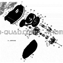 Poulie Menée pour Can-am Toutes les cylindrées 2020 Maverick Trail 1000