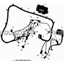 Câblage Moteur Et Module Électronique pour Can-am Toutes les cylindrées 2020 Maverick Trail 1000