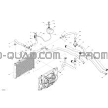 Refroidissement - Système pour Can-am Toutes les cylindrées 2020 Commander 1000R EFI