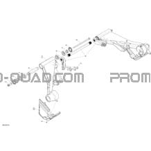 Suspension Arrière pour Can-am Toutes les cylindrées 2020 Commander 1000R EFI