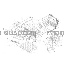 Boîte De Rangement Arrière - Boite pour Can-am Toutes les cylindrées 2020 Commander 1000R EFI